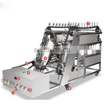 Automatic Beef /Mutton Chain Grill Machine With Electric Heating And Gas Heating