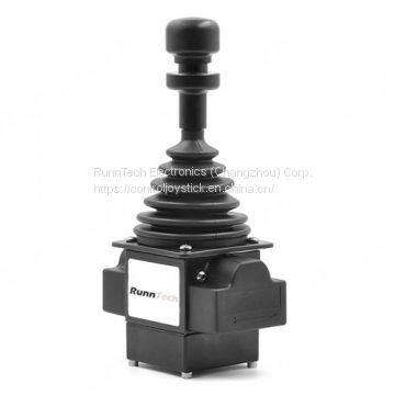 RunnTech Single-axis Frictional Movement Analog Joystick for Offshore, Lifting Equipment