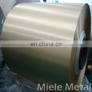 Standard size coated aluminum coil