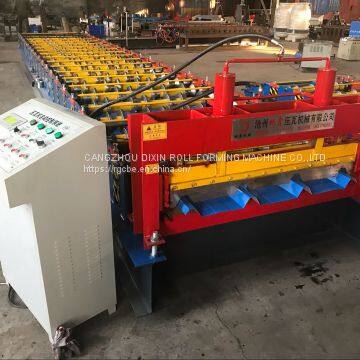 Trapezoid Profile Iron Roll Forming Machine/ Aluminum Panel Trapezoidal Roll Forming Machine photo-4