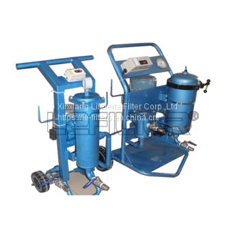 portable filter purifier cart used to waste oil treatment