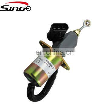 12V Diesel Engine Fuel Stop Solenoid SA-4767-12