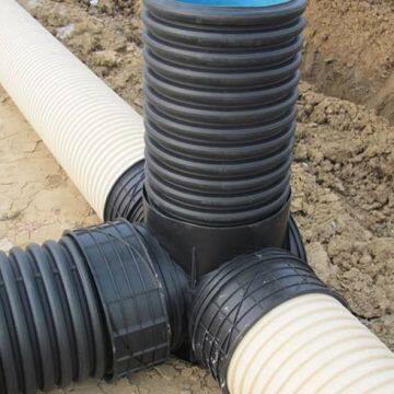 Hdpe Plastic Sewage Inspection Well High Density Polyethylene