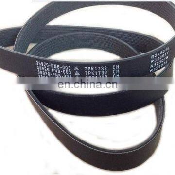 V-Ribbed Belt For car spare parts OEM 38920-PNB-003