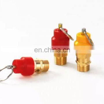 GOGO ATC Pneumatic Safety valve pull ring 8bar air pressure relief valve vent male thread 1/4 inch with Little Red Riding Hood