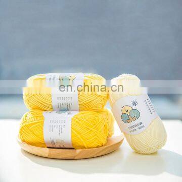 Yarncrafts Abrasion-resistant Recycled Soft Acrylic Cotton Knitting Blended Yarn photo-6