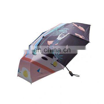 RAWHOUSE Portable Manual Open Travel Umbrella With Light Weight Protection Pocket Parapluie Umbrellas photo-4