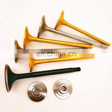 Manley 34mm Race Flo Intake Exhaust Engine Valve for Nissan 3.0L VG30 VG30de VG30dett Mercury Maxima 3.3 L Titanium Retainers photo-5