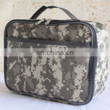 Quick Delivery Oxford Camouflage Lunch Tote Insulated Food Warm Cooler Bag for Men