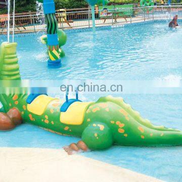 Water Park Equipment Fiberglass , Animal Shape Water Slide for Kids