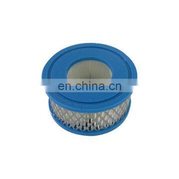 Customized paper pleated air filter element