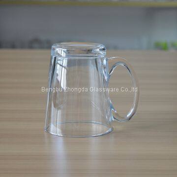 Transparent Drinking Glass Mug for Tea/coffee/milk /brand Promotion With 10 oz photo-4