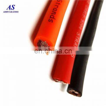 Custom Logo Soft Pvc Jacket 0 Awg Electrical Power Cables for Subwoofer photo-2