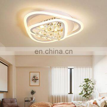 New Design Modern Acrylic Hotel Dimmable With Luxury Crystal Led Ceiling Light photo-5