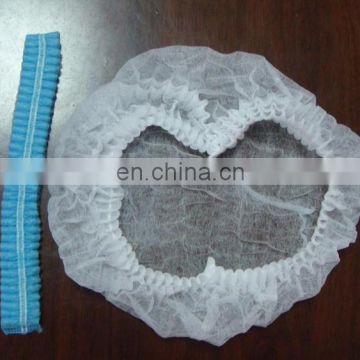 HAS VIDEO Disposable Spa Salon Home Hotel Shower Bathing Elastic Bouffant Cap making machine