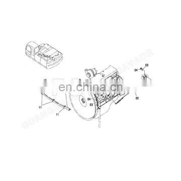 FOMI High Quality ZX330 Ex300-2 ZAXIS330 Cable Control 4440150 For Excavator