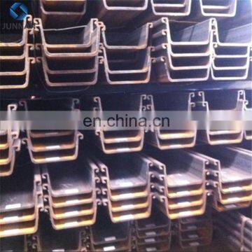 u Type Hot Rolled Steel Sheet Pile on Sale