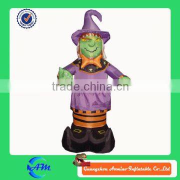 halloween witch inflatable advertising cartoon for sale