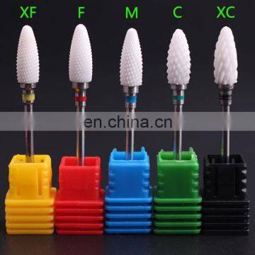 Ceramic Corn Head nail drill bits 1pcs/box