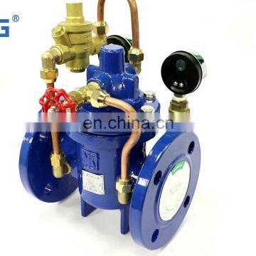 Top quality ductile iron water steam pressure reducing valve iron valve