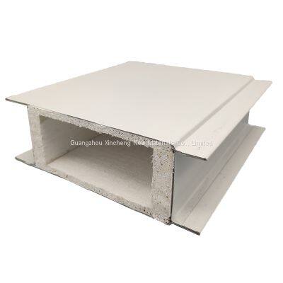 Fireproof Construction Material Glass Magnesium Sandwich Panel for Hospital