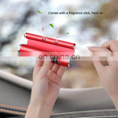 Festival Gift Mini Portable 2 in 1 Key Chain Car Emergency Safety Hammer photo-4