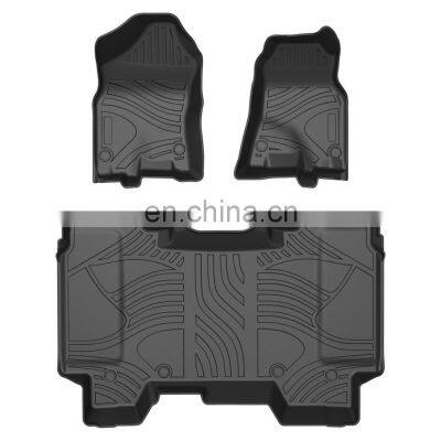 Non Toxic Fit for Dodge Ram 1500 3D TPE Car Truck Floor Liner