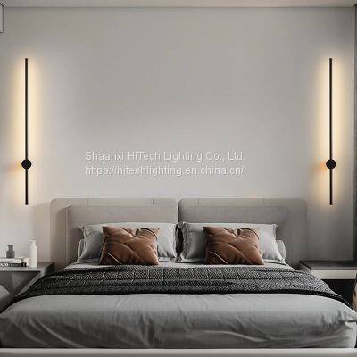 Modern Long Strip Wall Lamp Dining Room Bedroom Study Corridor Aisle Background Wall Mirror Front Wandlamp photo-3
