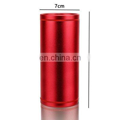 Custom Metal Car Tissue Box 6 Colors Luxury Aluminum Alloy Accessories Car Portable Lunch Box photo-4