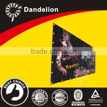 heavy duty waterproof tear defiant advertisement banner tarp