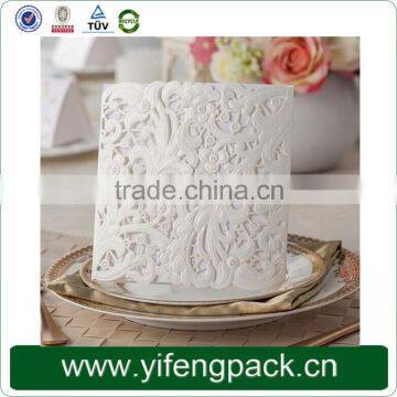 Fancy Luxurious 3d Laser Cut Wedding Invitation Card photo-5