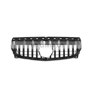 BLACK GT Style W117 Front Grill for Mercedes Benz CLA W117 2017-2018