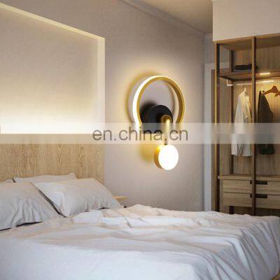 Modern Minimalist Creative Design Bedside Led Wall Lamps for Decoration