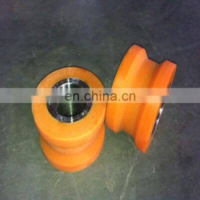 Solid Polyurethane Press- on Tires Wheel for Crown forklift