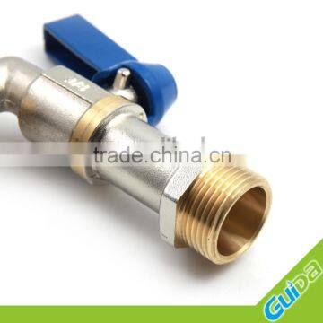 High Qaulity Garden Outdoor 3/4" Brass Ball Metal Control Valve Bibcock photo-4