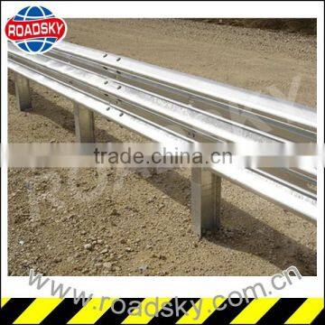 CE approved Standard Size Zinc Coated Guardrail Systems