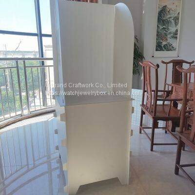 Chinese Cheap Price Standalone Corrugated PP PPC Plastic Voting Booth Individual Voting Box Wholesale photo-5