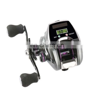 NEW STYLE 6+1BB  8.0:1Gear Ratio High Quality Rechargeable Digital Display Saltwater  Baitcasting  Fishing Reel