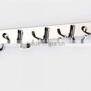 Top brand Caitang Wesda Bathroom accessories Bathroom Decorative stainless steel wall hanging clothes hook, coat hook