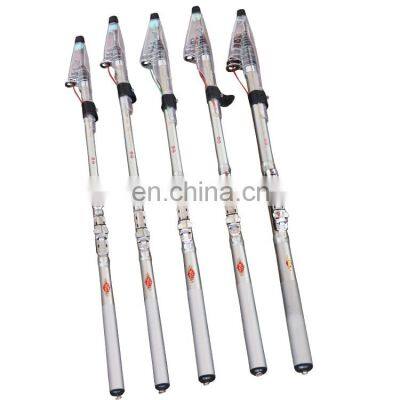 Weihai factory super low price promotion  Carbon Fiber Telescopic Portable Travel Rock Fishing Rod