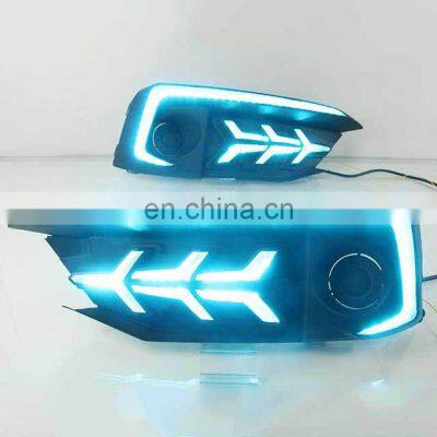 car auto parts   front  bumper lights drl led for  honda civic   2019 2020 2021