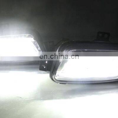 Car Parts Wholesale Gloss Black LED Headlamp Light Daytime Running Lights For Ford Everest 2016-2019