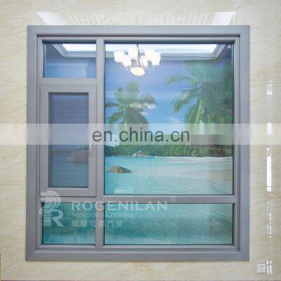 Quality Waterproof Aluminum Profiles Glass Awning Casement Window China Manufacture photo-2
