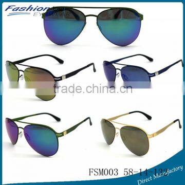 metal sun glasses and gafas de sol and Unisex Travelling Sunglasses                        
                                                Quality Choice