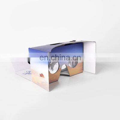 Folding Paper vr Box 3d Glasses Virtual Reality Carton Box for Gaming Movie Video photo-5