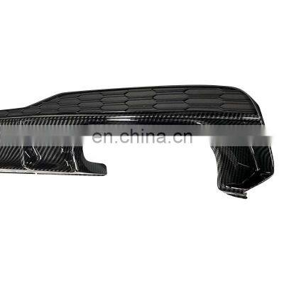 S7 Diffuser With Tailpipe for Audi A7 Refit to Audi A7 S Line High Quality Rear Bumper Diffuser 2019-IN photo-4