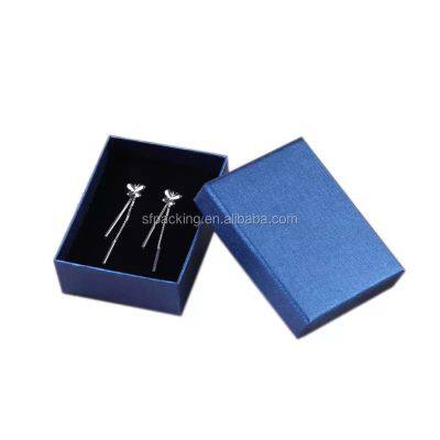 jewelry gift paper cardboard packaging boxes with lids