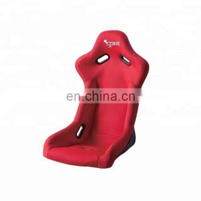 Red Knitted Fabric Bucket Seat for Universal Car Auto Parts Car Racing Fiberglass Seat