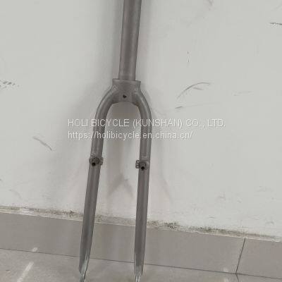 MTB bicycle fork aluminium moutain bike fork OEM alloy bike fork with V-brake