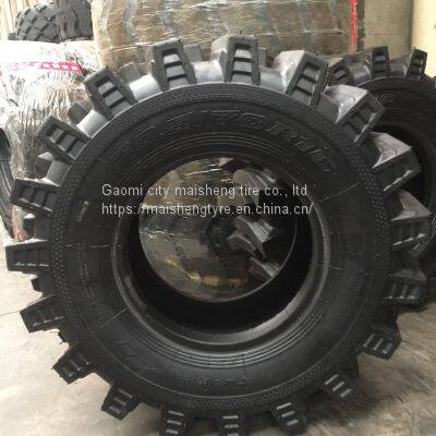 Lufei 16/70-24-20 20.5/70-16 Loader Steel Wire Semi-solid Tire 16/70R20R24